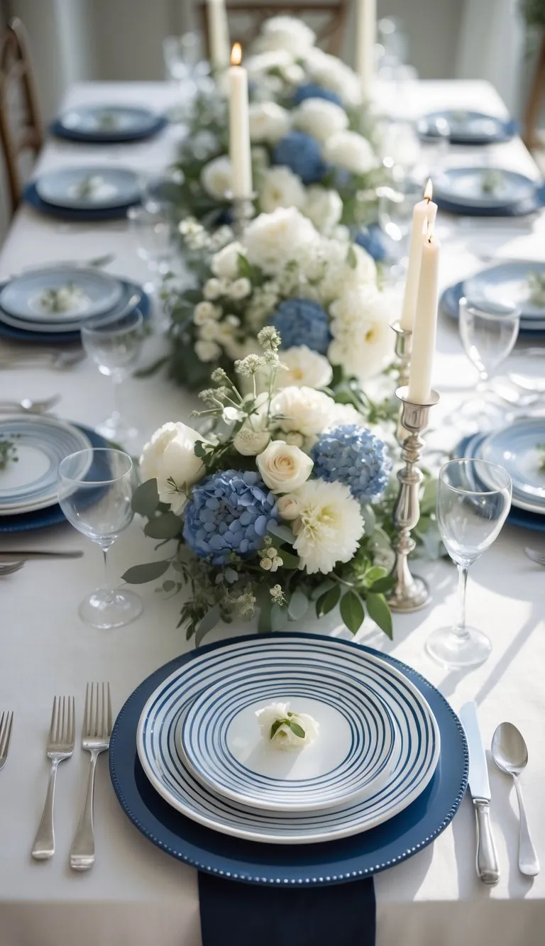 26 Blue Wedding Tablescape Ideas: From Coastal to Romantic