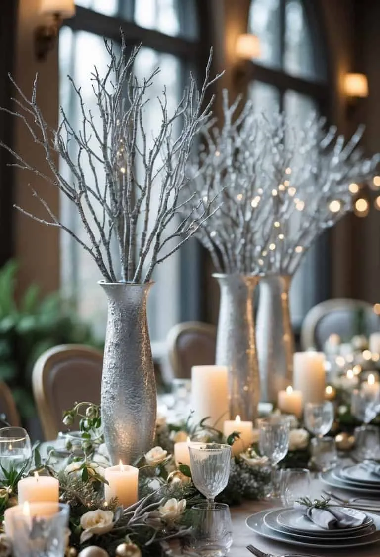 26 Silver Tablescape Ideas for a Dazzling Celebration