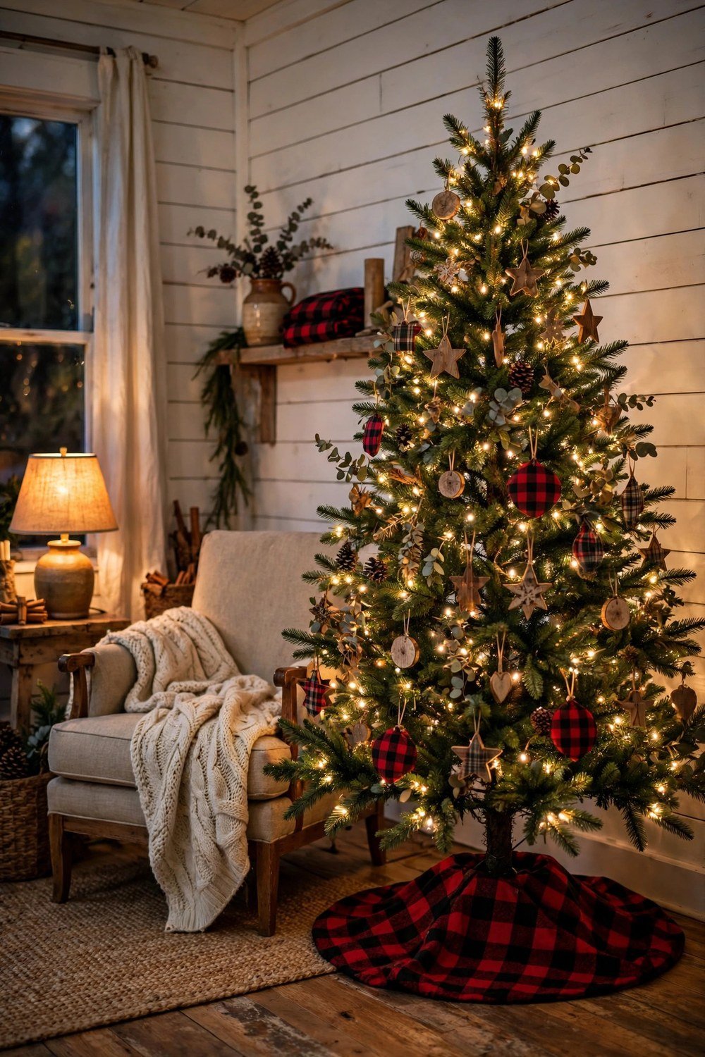 35 Farmhouse Christmas Decor Ideas for a Cozy Home