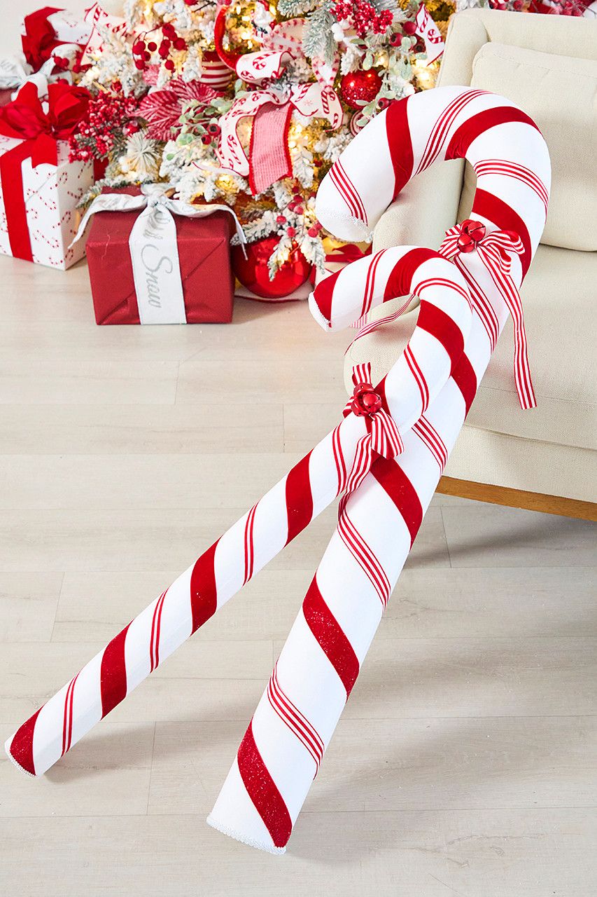 37' - 46” Giant Candy Canes - Set of 2