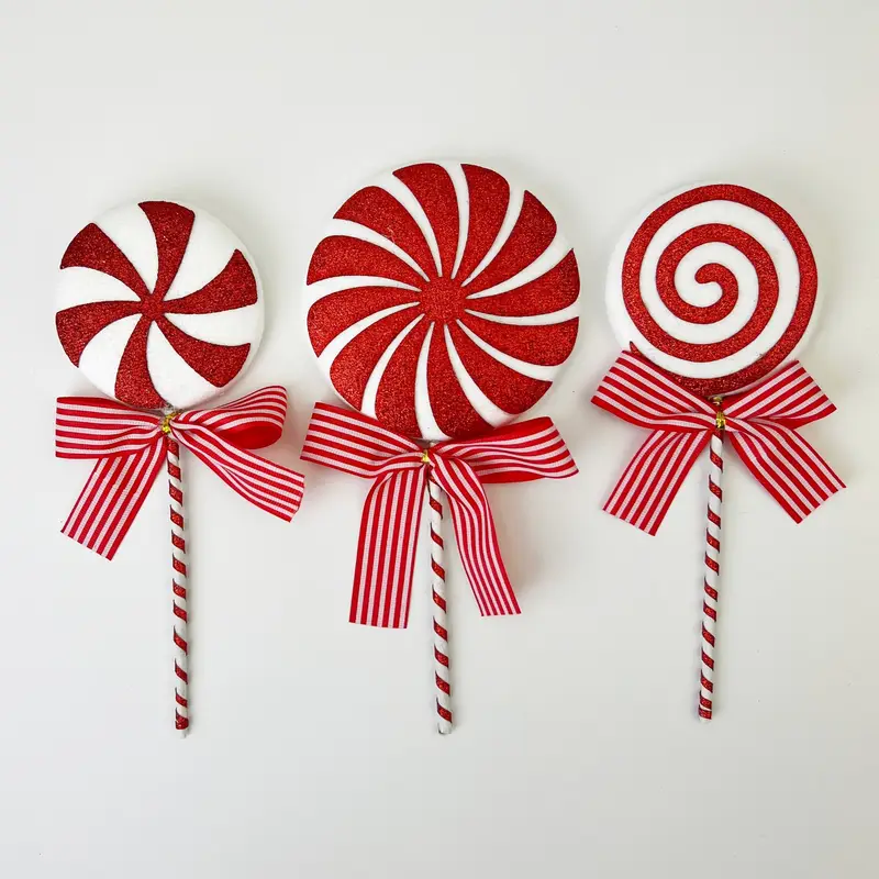 3pcs christmas ornament set christmas tree candy hanging - Temu