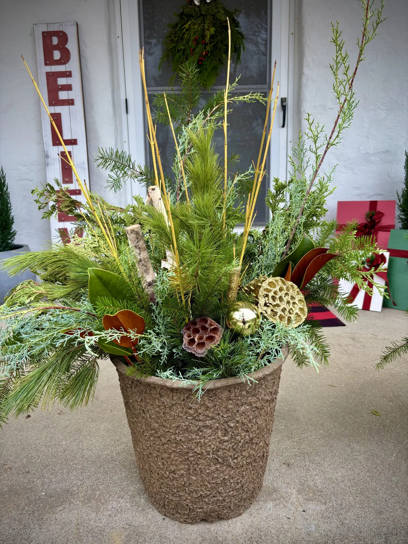 4-Seasons Porch Pot Subscription - Native Roots
