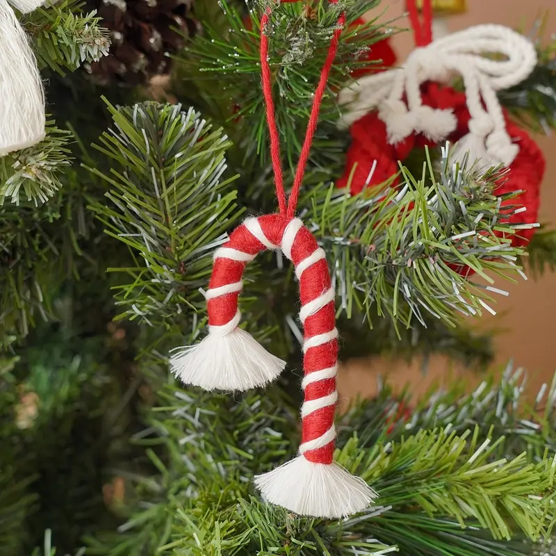 4pcs 8pcs christmas knitting ornament kit christmas craft - Temu