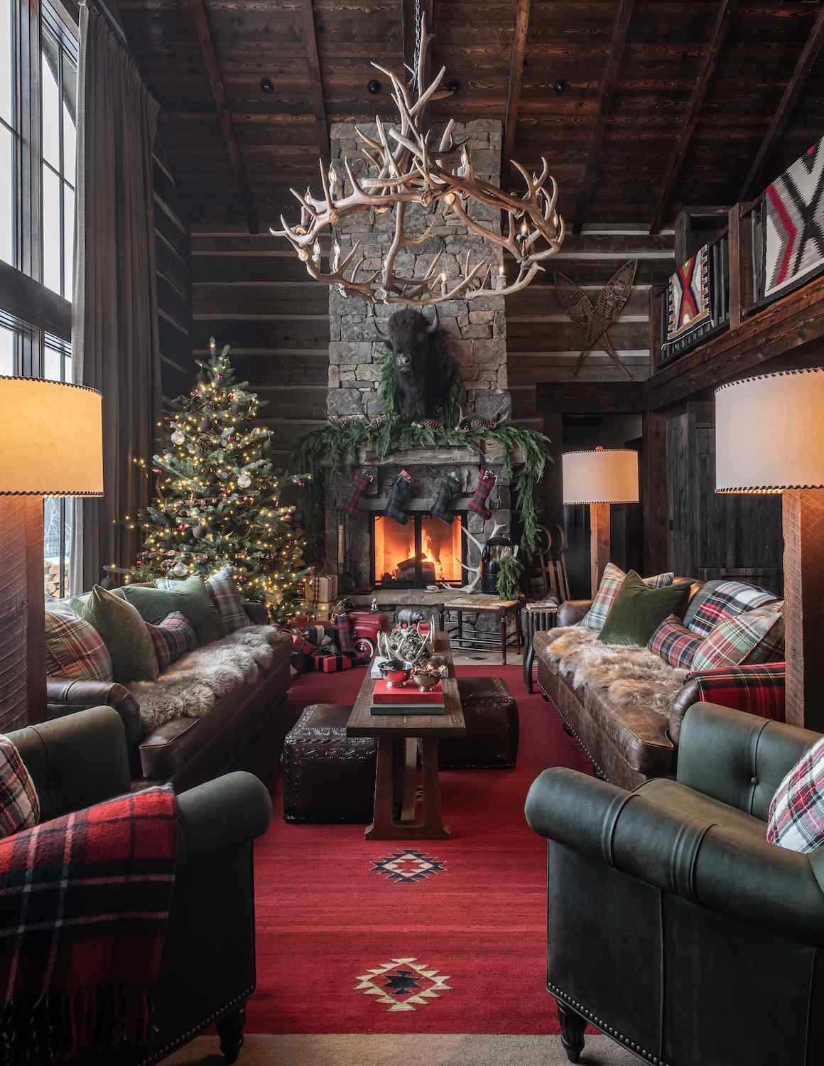 50 Festive and Cozy Christmas Living Room Decor Ideas Worth Copying