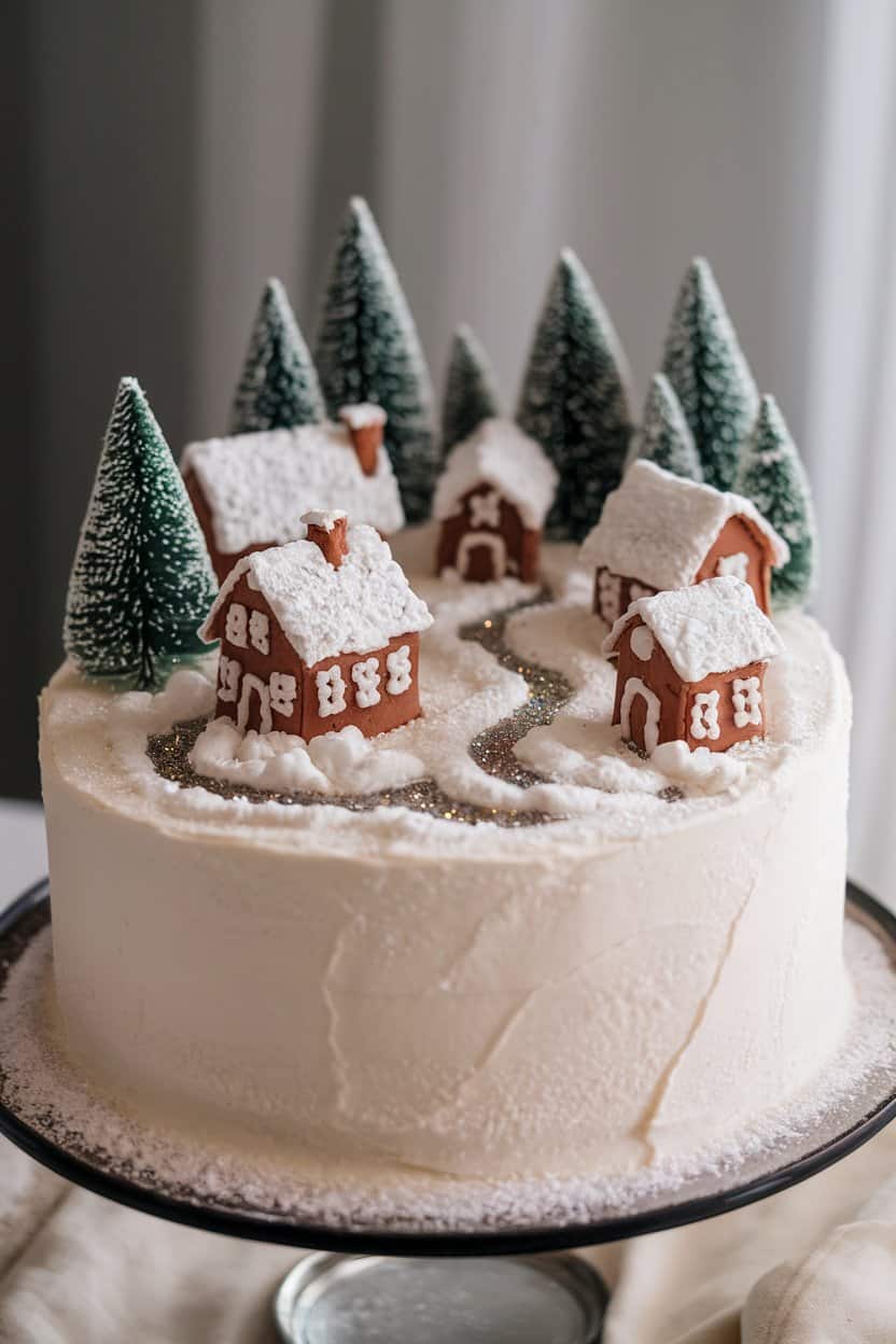 55 Winter Cake Decorating Ideas Perfect for The Holidays - The Melrose  Family