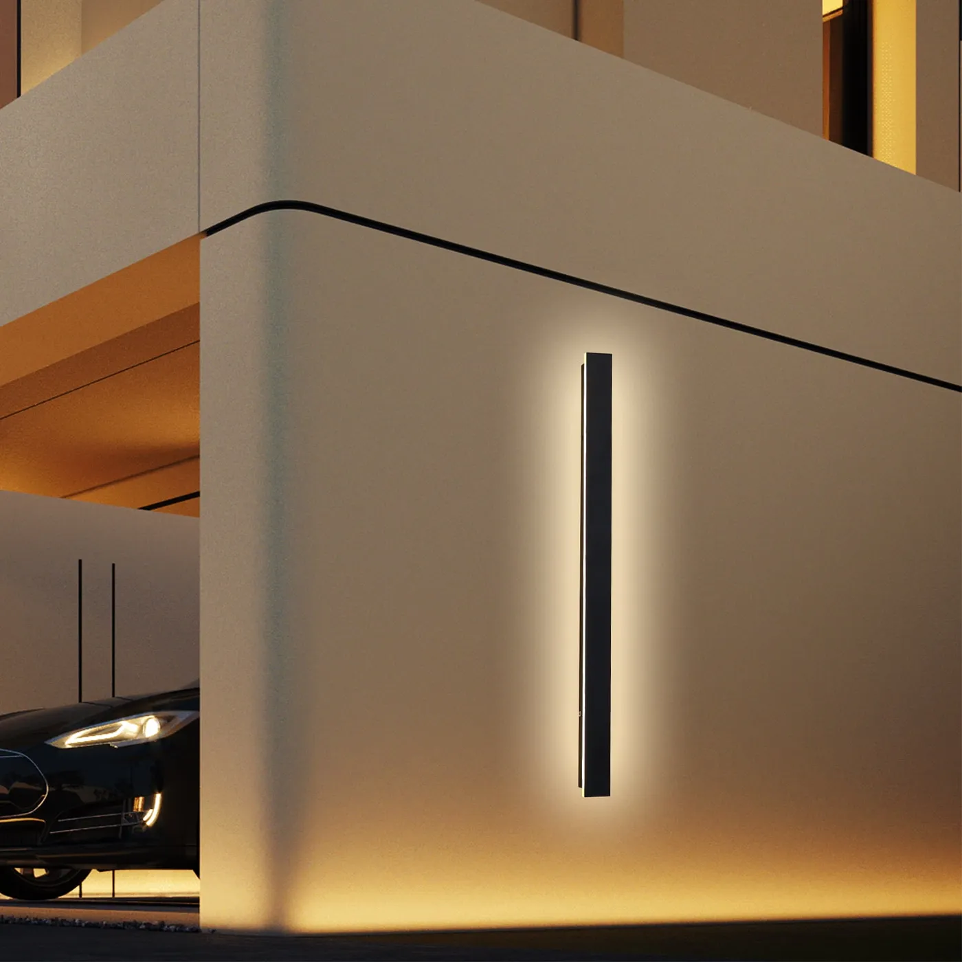 59in Modern Outdoor Wall Light Waterproof IP65 Liberia | Ubuy