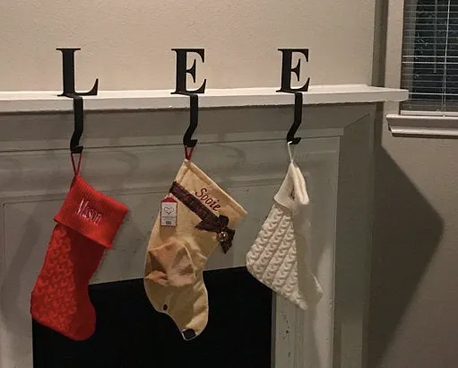 6 Inch - Monogram Stocking Holder