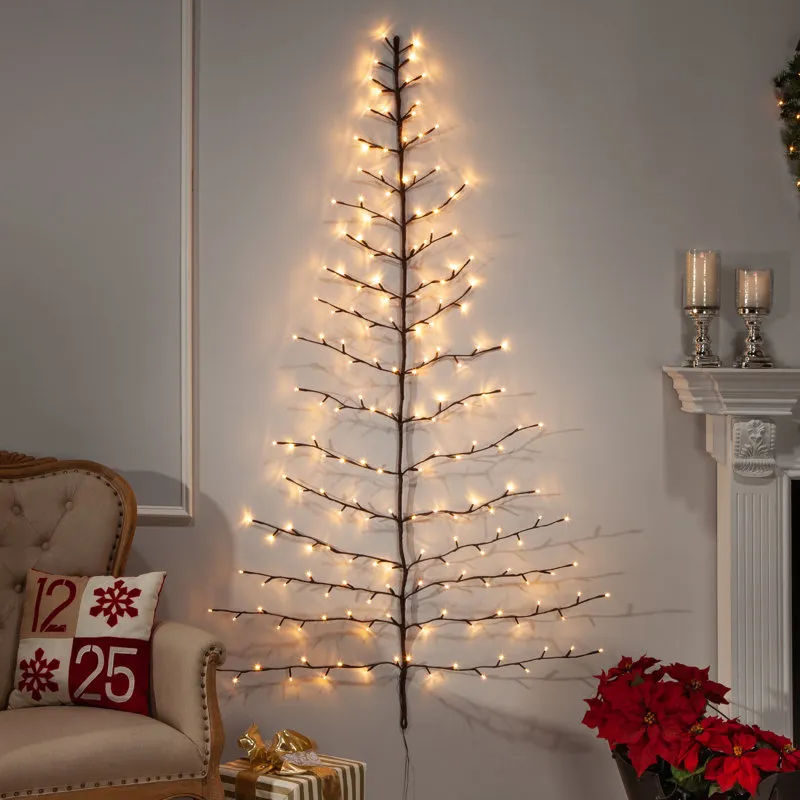 6' Wall Hanging LED Tree The Holiday Aisle