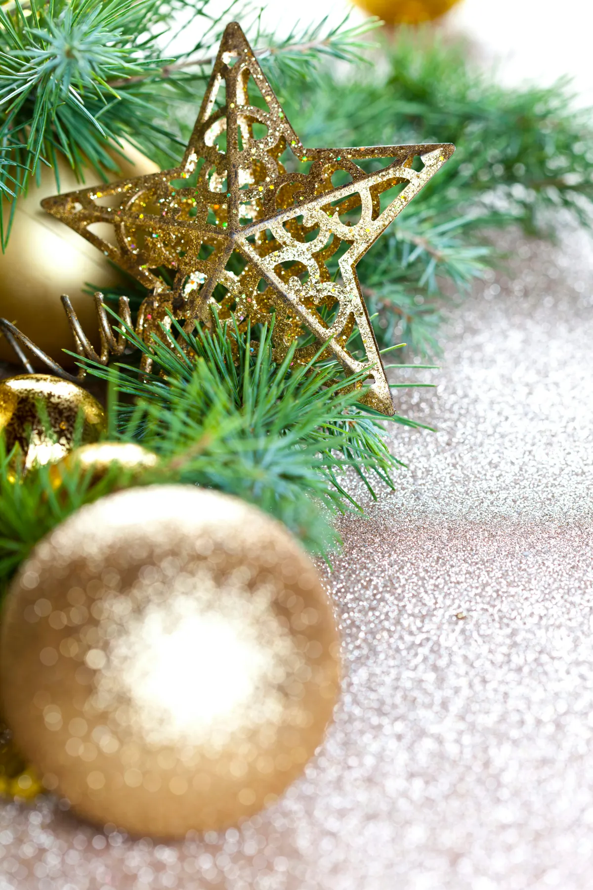 A close up of a christmas tree with ornaments - Free Photo on Unsplash