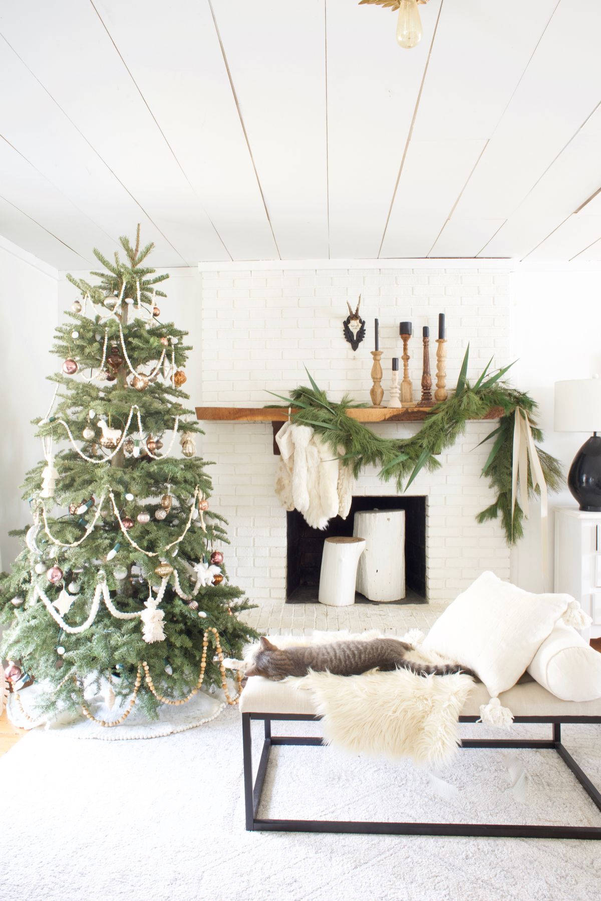 A Cozy Minimalist Christmas Home - Nesting Place