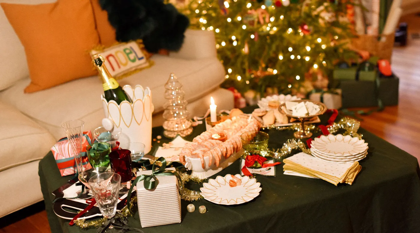 A Kitschy Christmas Gathering | Coton Colors