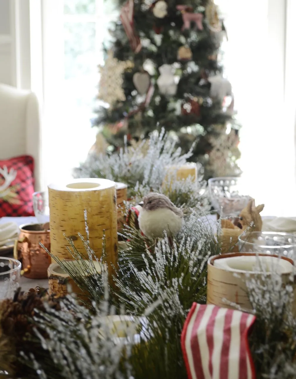 A Rustic Woodland Holiday Table - Sanctuary Home Decor