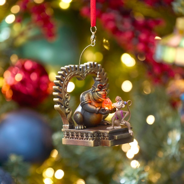 Abu Light-Up and Sound Living Magic Sketchbook Ornament – Aladdin | Disney  Store