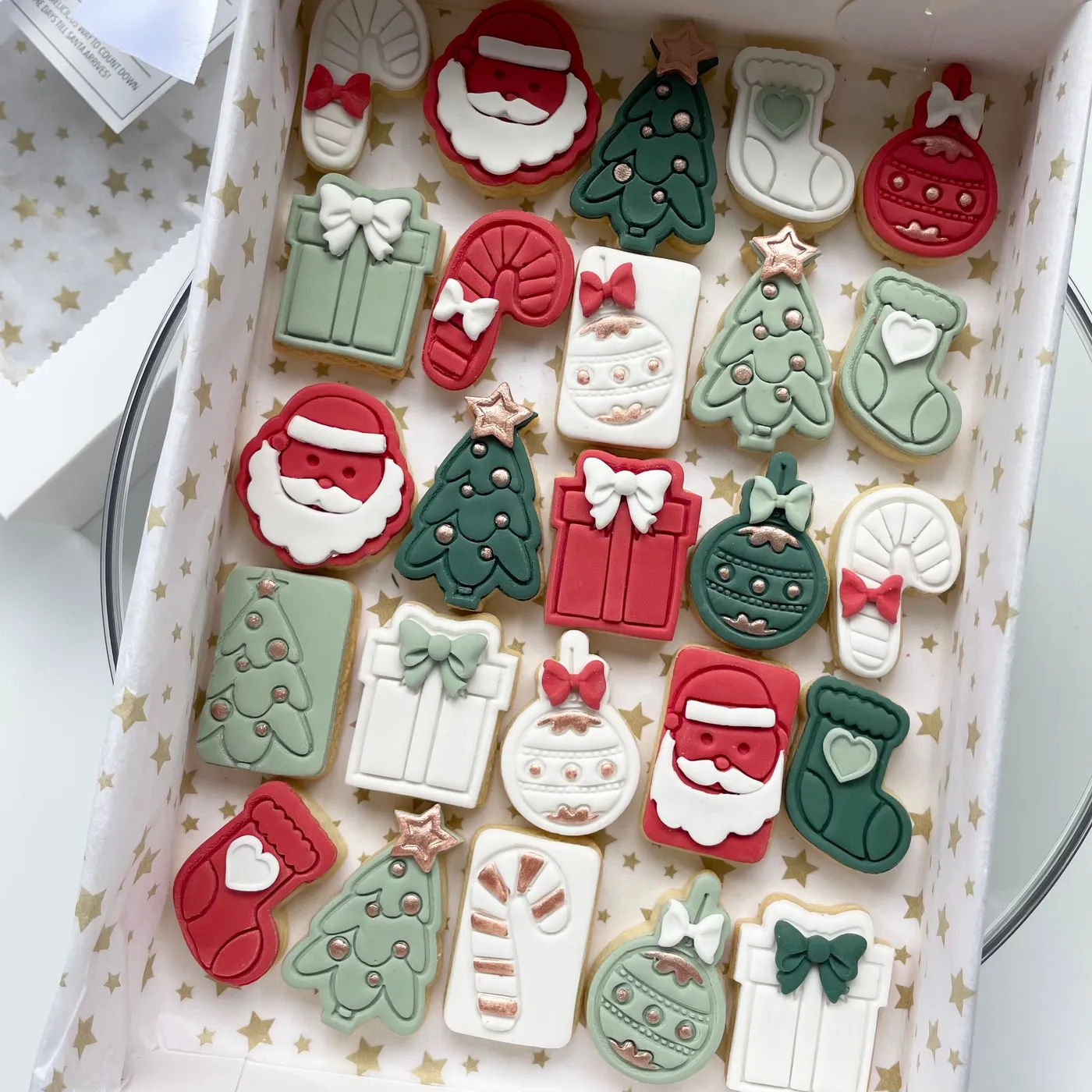 Advent cookie calendar – My little bake co