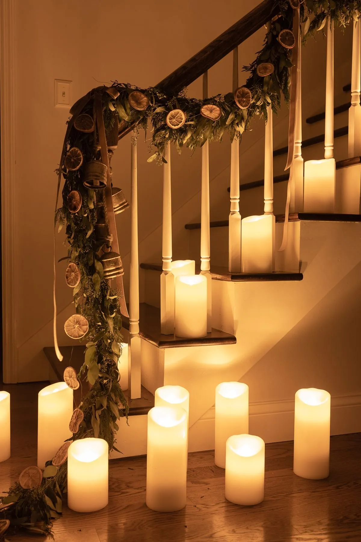 All is Calm, All is Bright | Christmas Home Tour at Night
