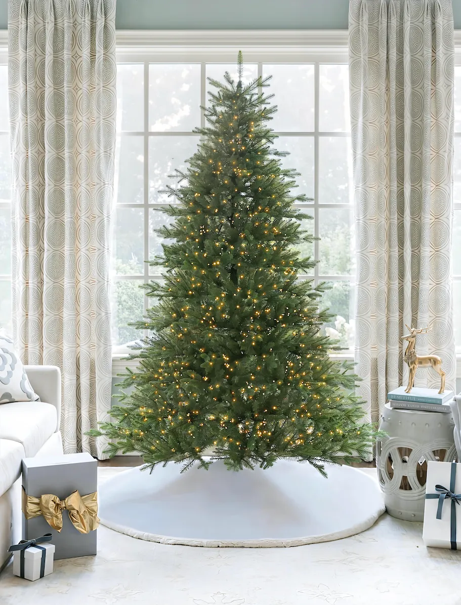 Alpine Fir Tree Alpine Decorated Tree Christmas Trees Frosted Alpine Balsam  Fir Tree Balsam Hill