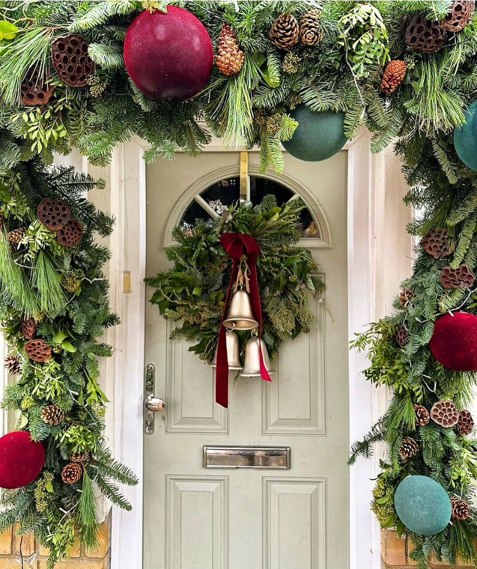 Are These the Most Beautiful Front Doors for Christmas?