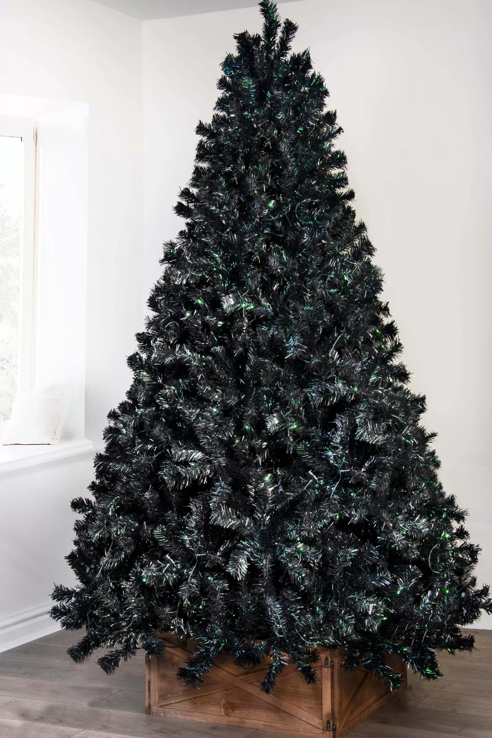 Best Sale Christmas Tree World The Black Iridescence Pine Tree (6Ft To 7Ft) « Center Christmas Tree