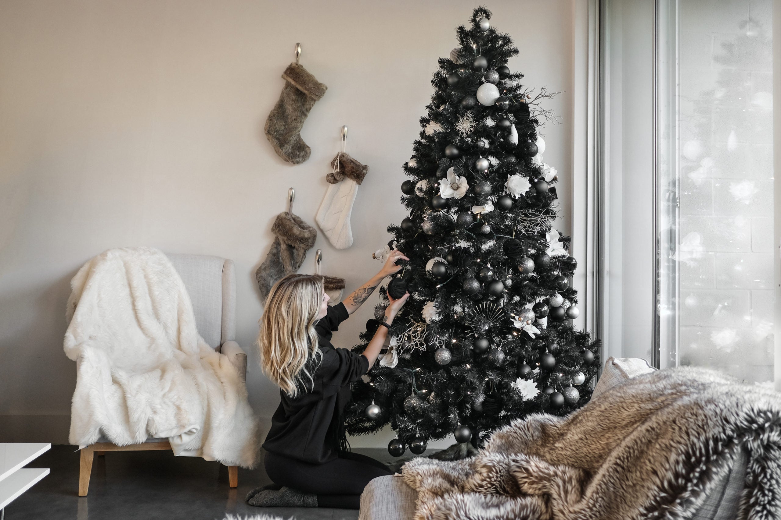 Black Christmas trees: Yea or nay? Is it symbolic of 2020?