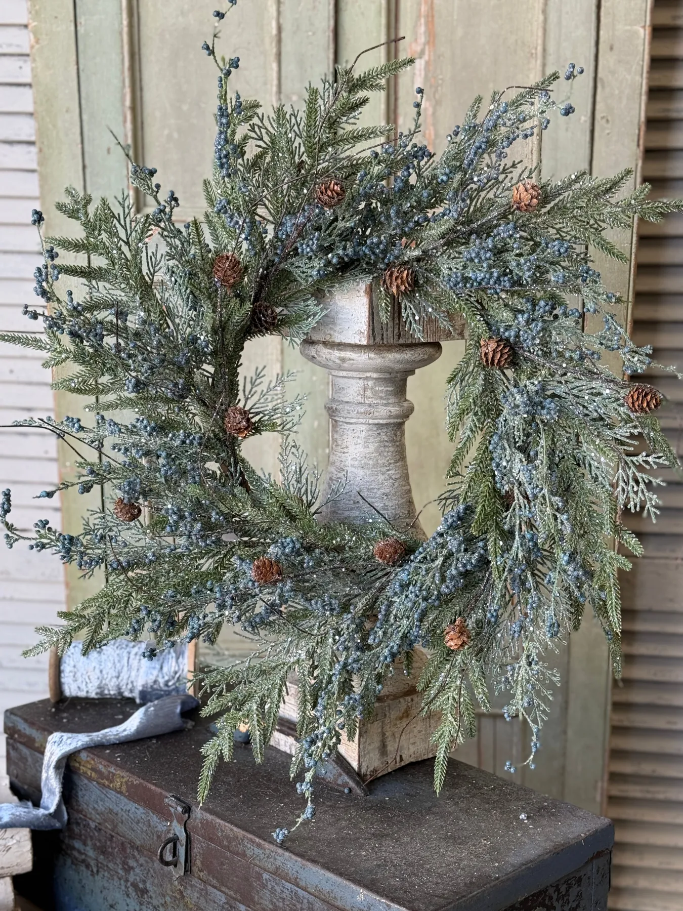 Bluehaven Cedar Wreath | 24' | Limited Stock - Last 30pcs! - Lancaster Home & Holiday