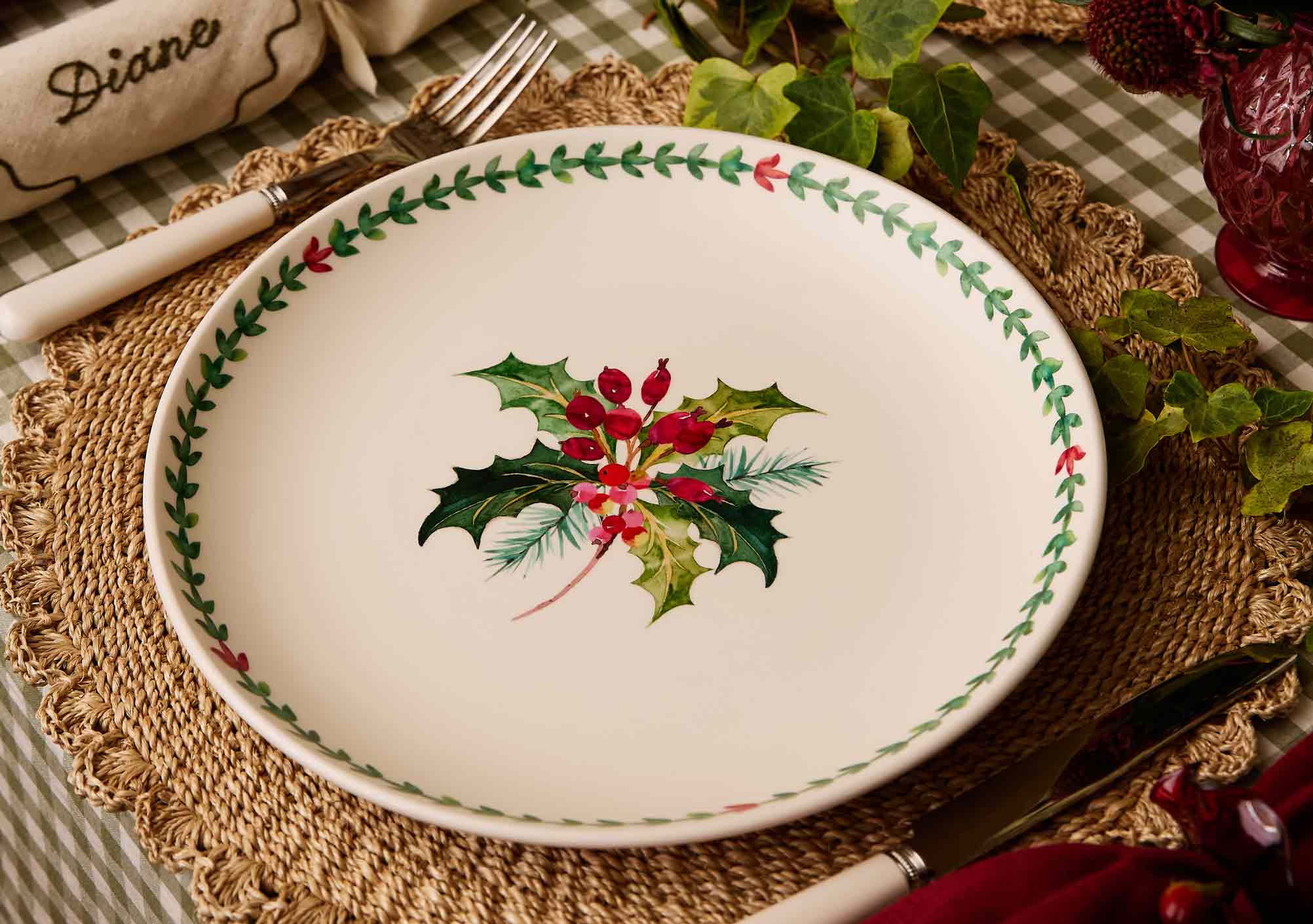 Botanic Garden Christmas Holly | Portmeirion