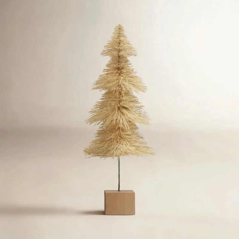 Bottlebrush Tabletop Christmas Tree