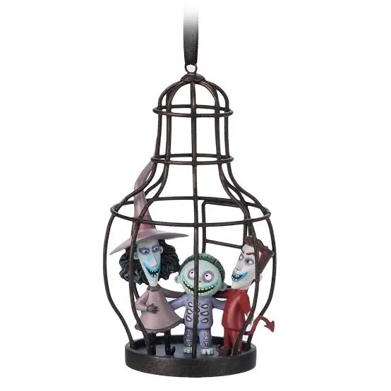 Brand:-OfficialDisney Disney 2021 Lock, Shock and Barrel Christmas Tree Hanging Ornament