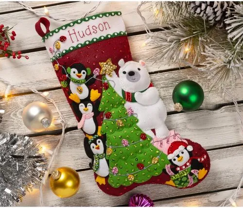 Bucilla Penguins Felt Applique Kits - 123Stitch.com