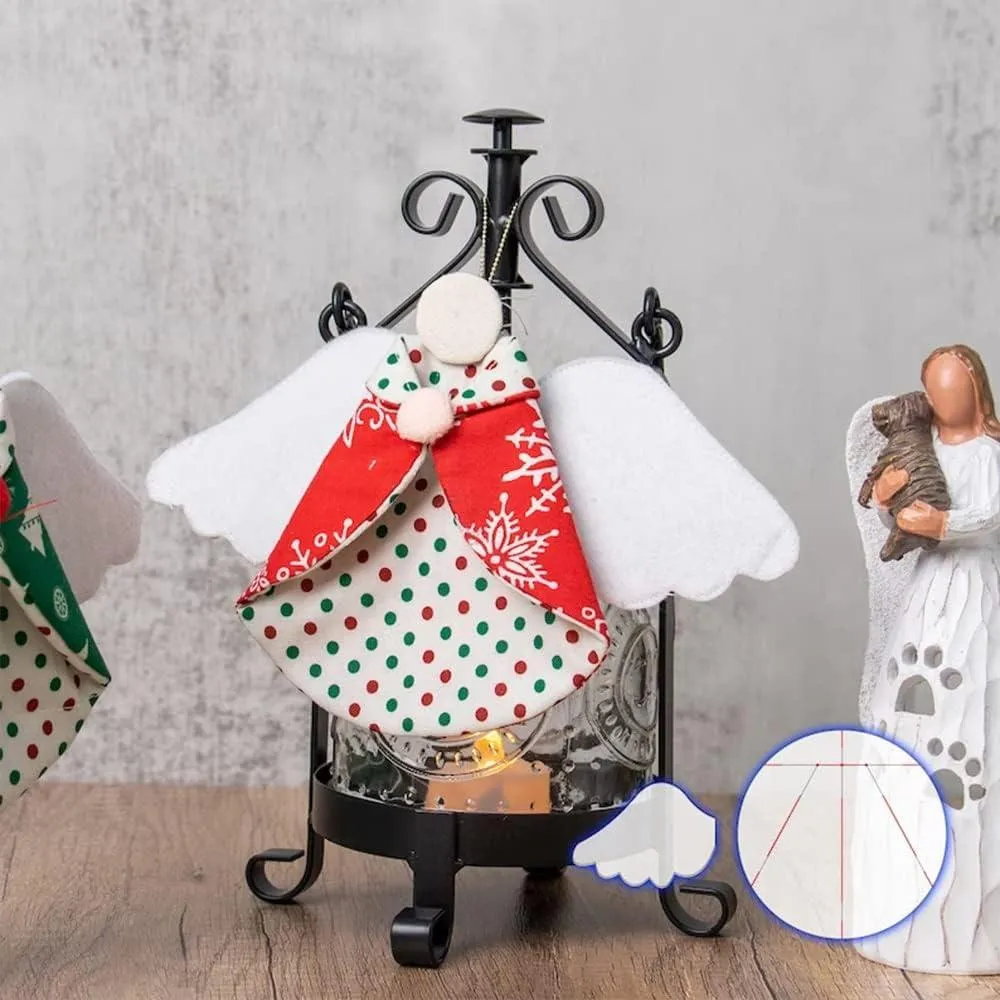Buy Mzshne 6 Inch Christmas Angel Sewing Template - Craft Fabric Cutting  Patterns for Holiday DIY Projects | Buy Now with Express International  Delivery | GoSupps.com