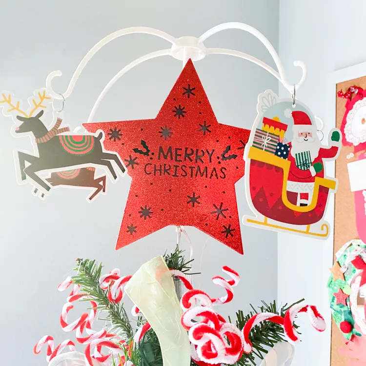 Candyland Christmas Tree Reveal and Donut Ornaments Too! - My Woodlands Life
