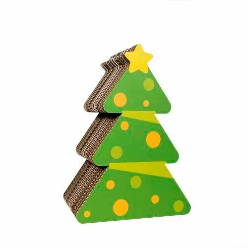 Cardboard sculpture - TREE CAT SCRATCHER - cardboard safari