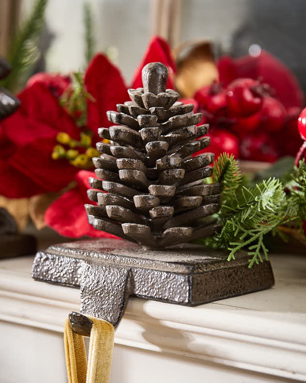 Cast Iron Christmas Stocking Holder Esschert Design Cast Iron Deer Christmas Stocking Hanger – The Birdhouse Chick