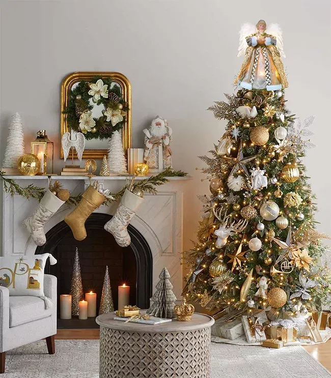 Chic Unmatched Christmas Tree Topper | 30 Unique Independent Ideas For 2024