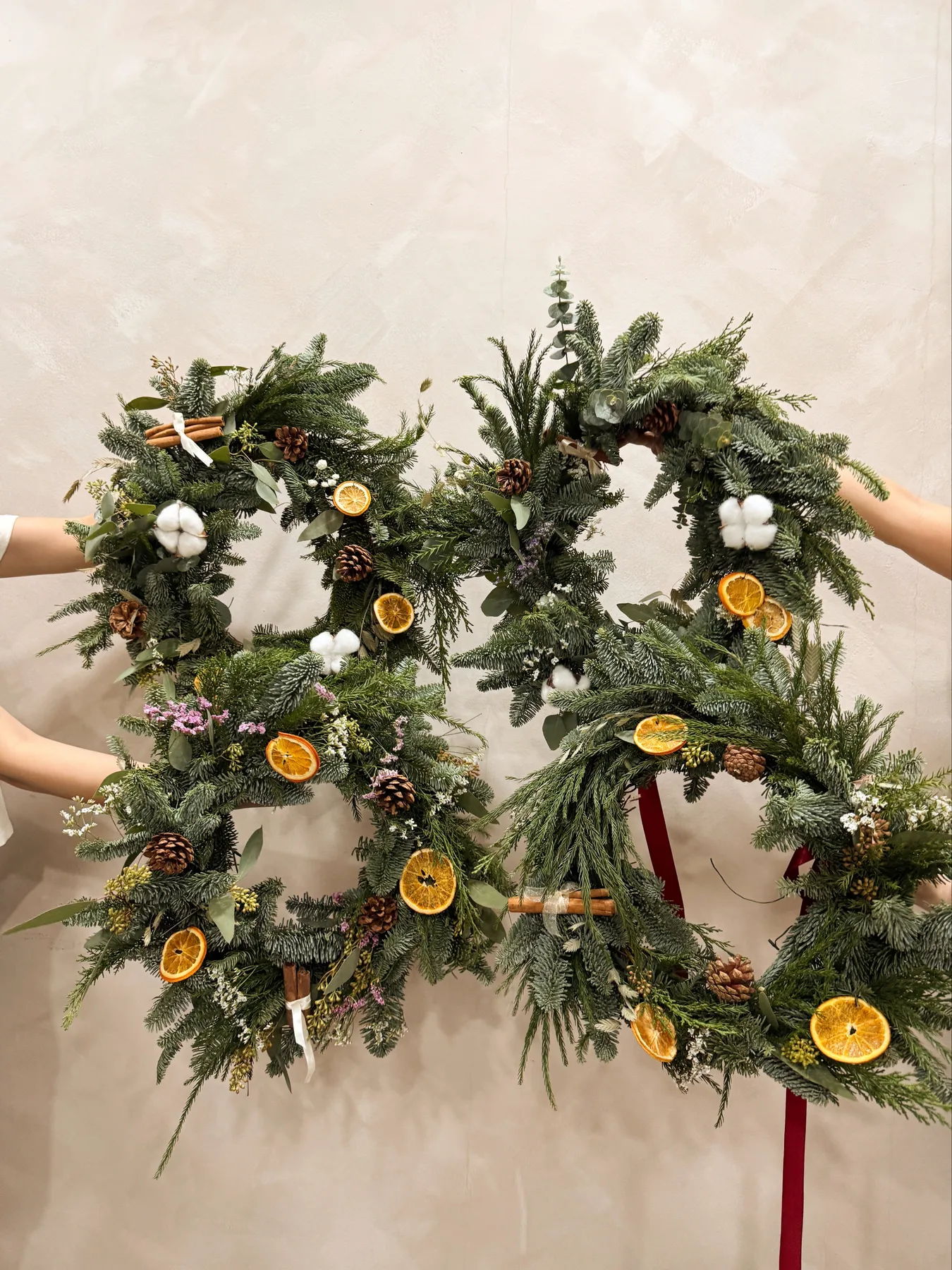 Christmas 2026 Wreath Workshop in Singapore: Craft with Fresh Firs & Foliage | Christmas Workshop | Eden's Ground | Singapore Floral Design Boutique