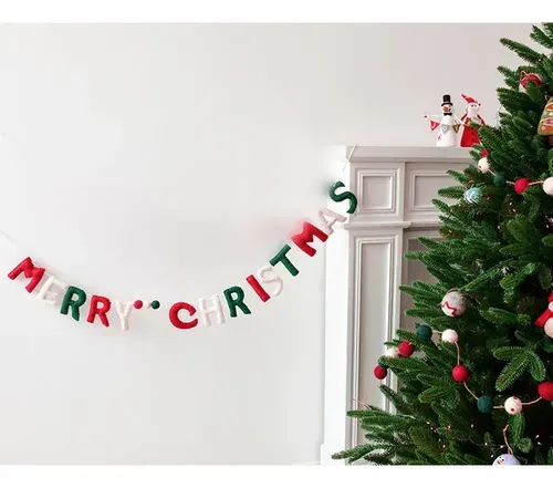 Christmas Bunting Suitable For Indoor Use | MercadoLibre