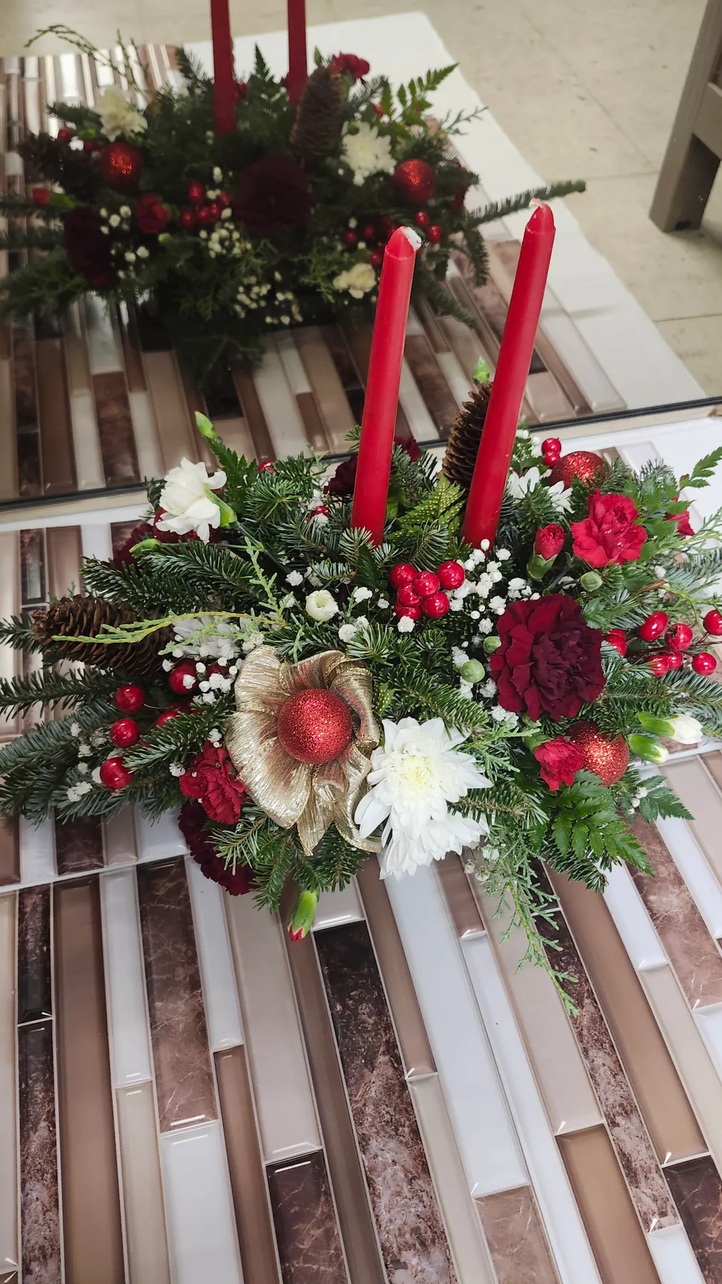 Christmas centerpiece