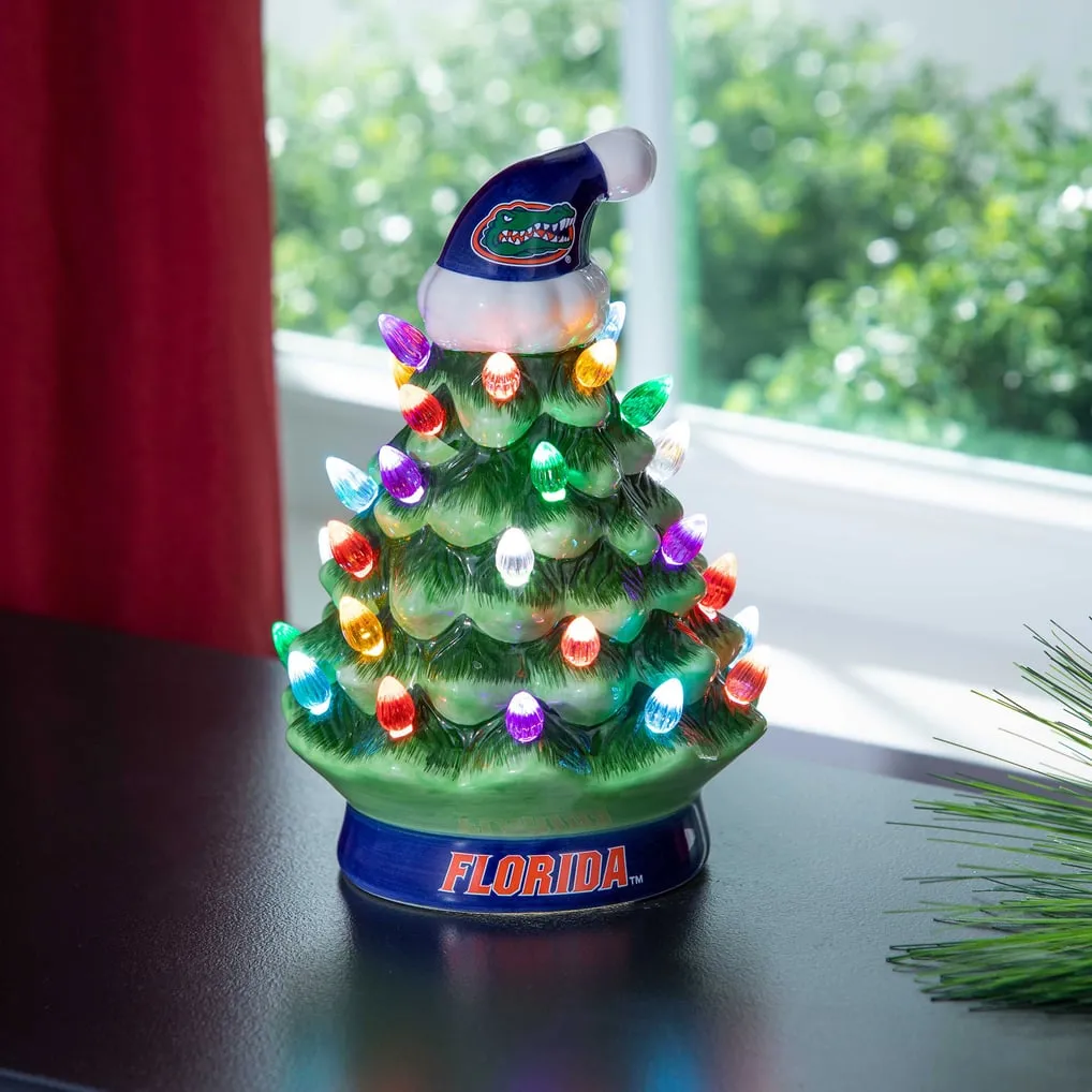 Christmas Decor Ceramic Christmas Light Up Tree Lighted Ceramic Christmas Tree Electric 16”