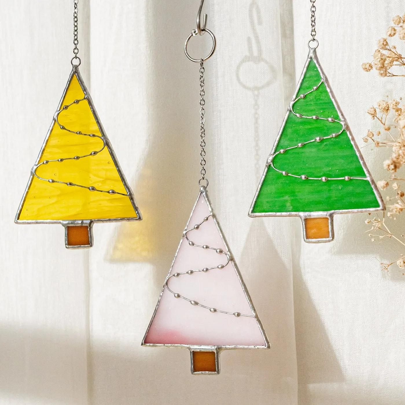 Christmas Decor - Stained Glass Ornaments & SunCatchers – MondoBellissimo