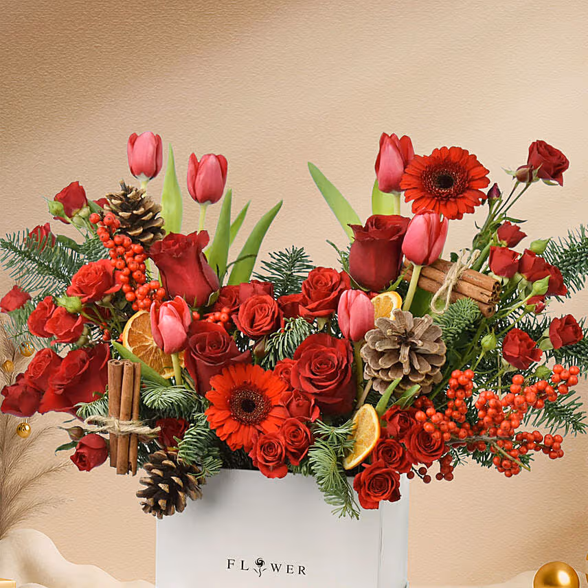 Christmas Flowers, Bouquets & Arrangements Singapore 2025 - Fnp.sg