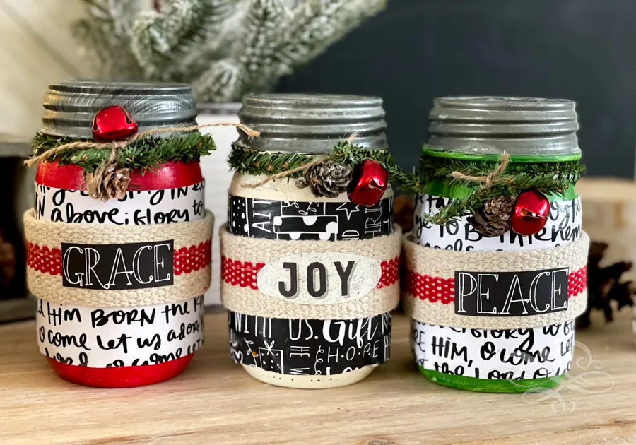 Christmas Jam Jar With Lid 12 Red Christmas Jam Jar Covers For Holiday Jam Mason  Jar
