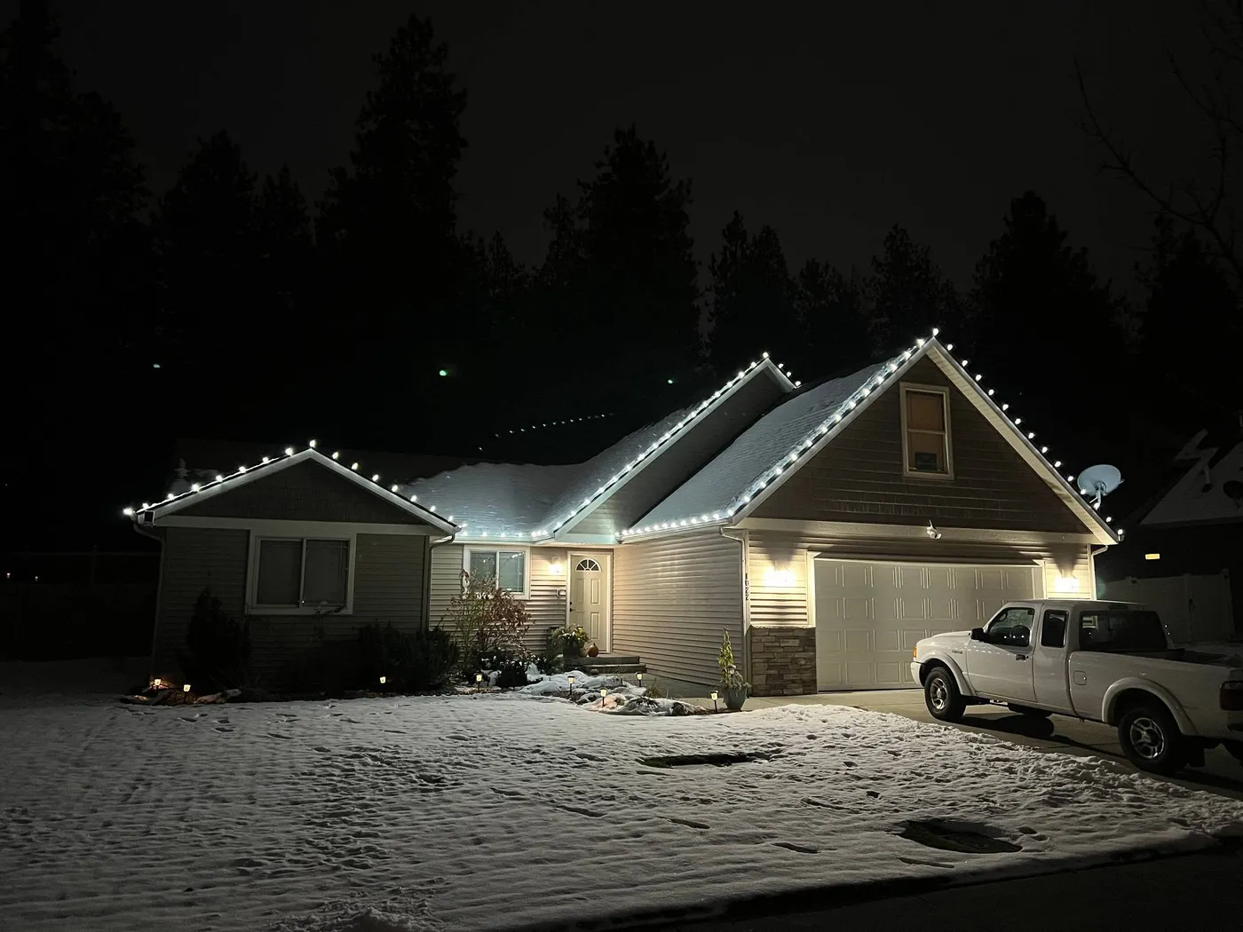 Christmas Light Installation -