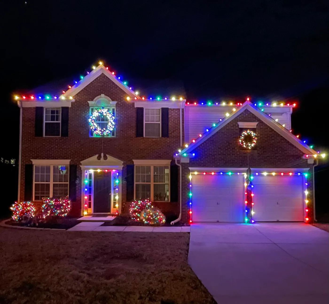 Christmas Light Installation Simpsonville & Greenville SC