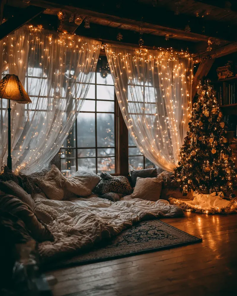 Christmas Lighting: Soft Glow for California Interiors ✨🌲