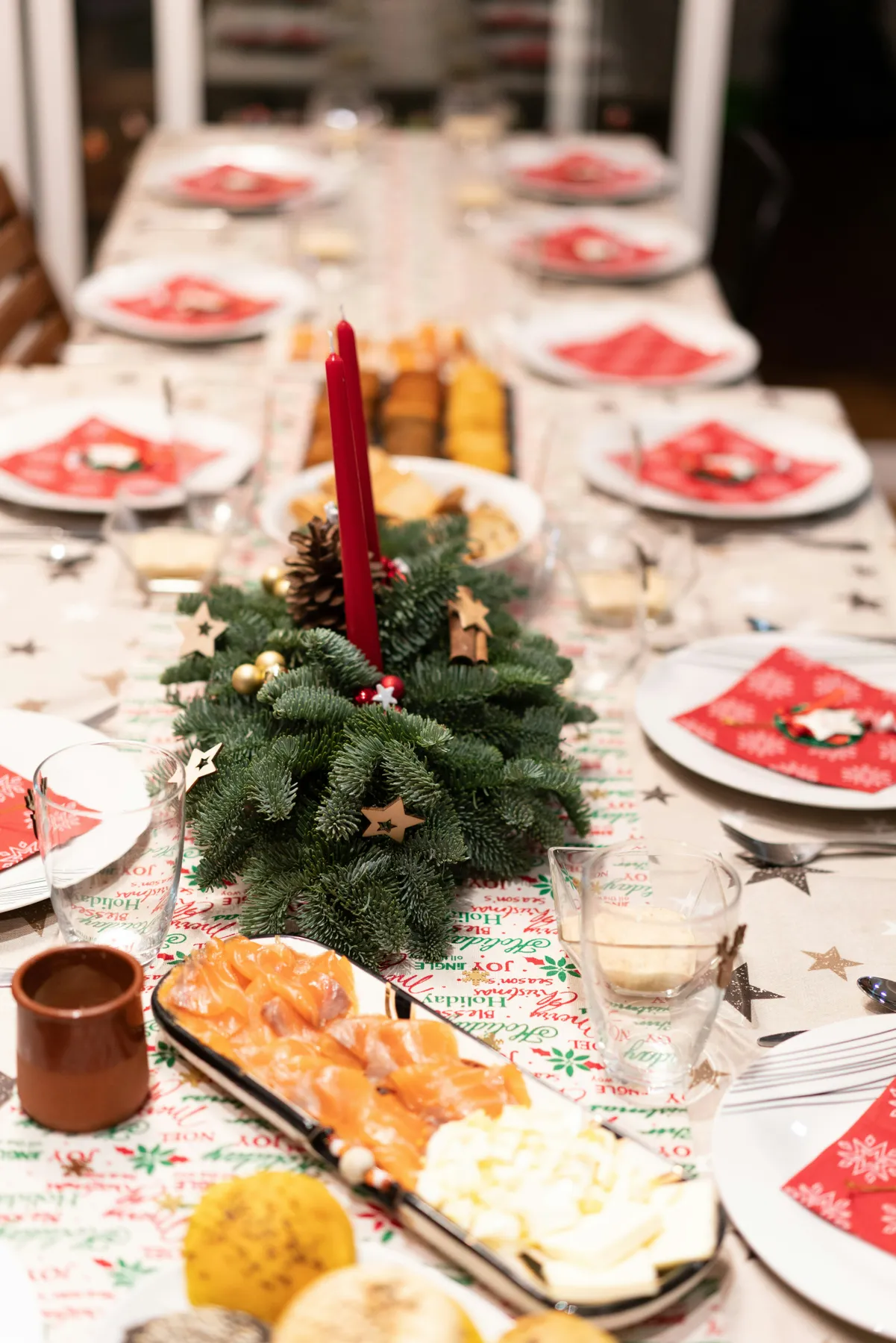 Christmas table