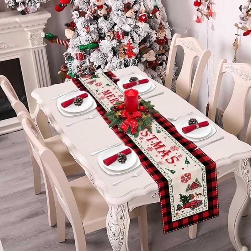 Christmas Table Runner All Table Linens - Designer Picks | Foter