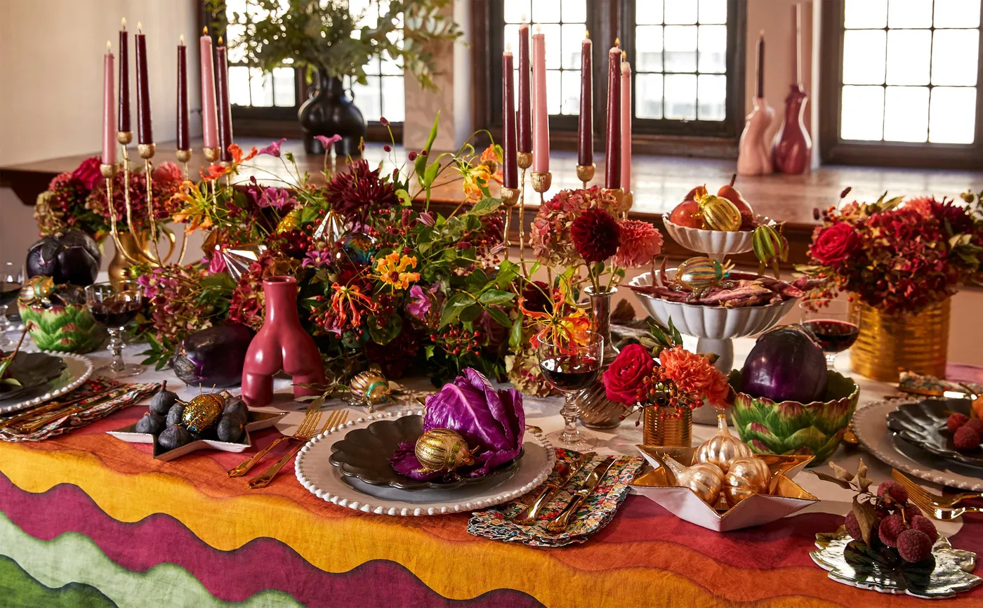 Christmas TablescapingW | Hosting with Bryony Sheridan | Liberty