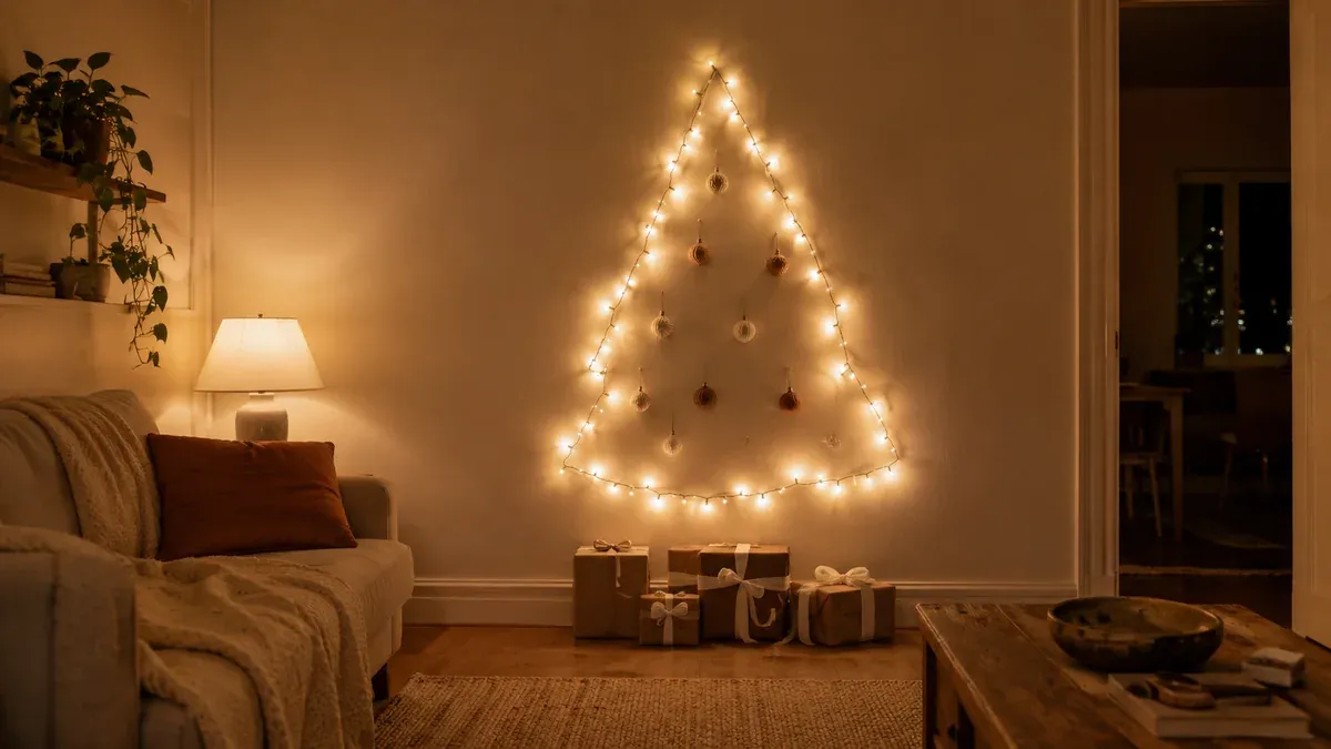 Christmas Tree Alternatives That Actually Work in a Rental