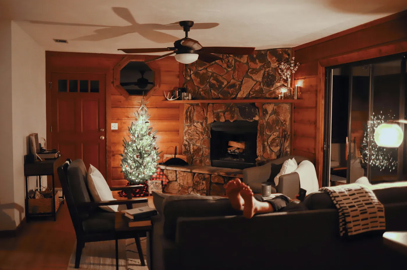 christmas tree at home