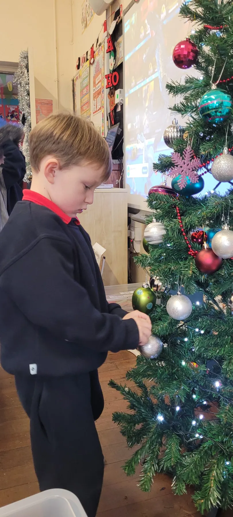Christmas Tree Decorating - St John Bosco Junior Boys' School