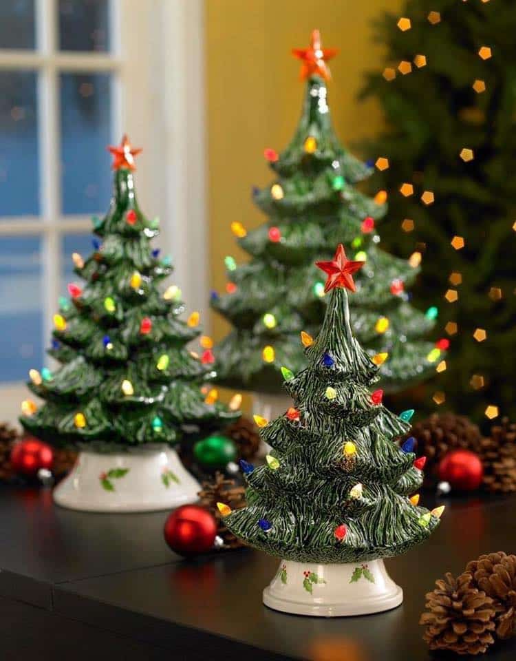 Christmas Tree Painting Party | Pottery Factory – Brookfield